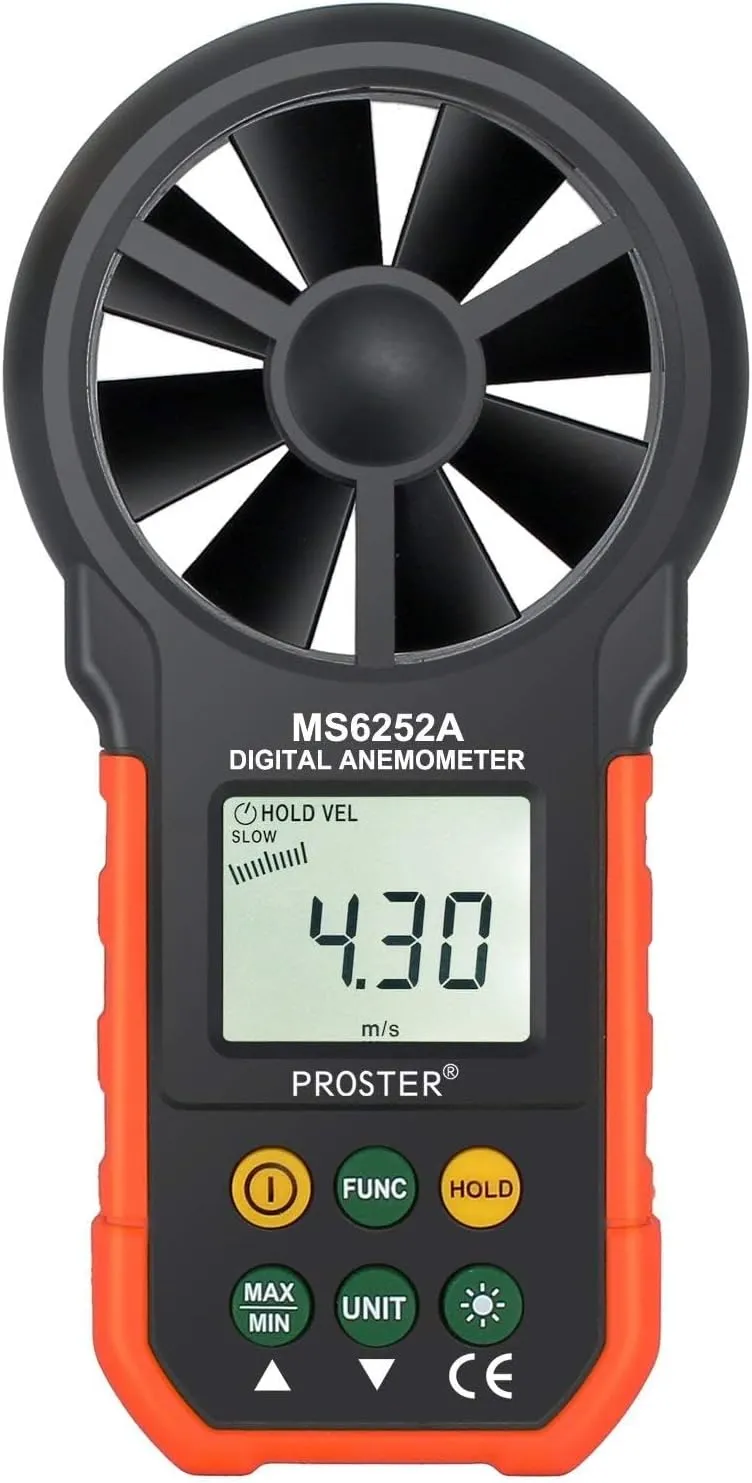 Proster Handheld Anemometer