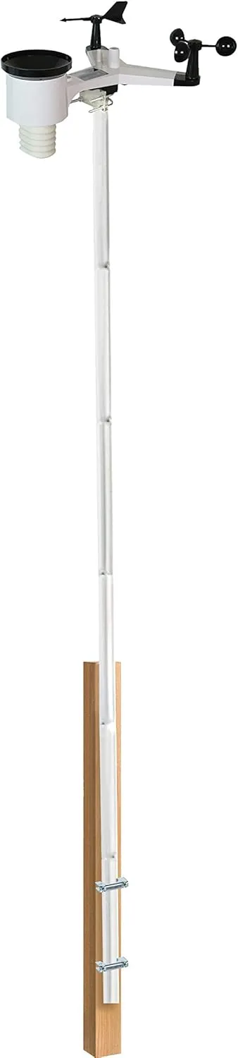 Ambient Weather EZ2-35W2MC Pole Mounting Kit for secure weather station installation