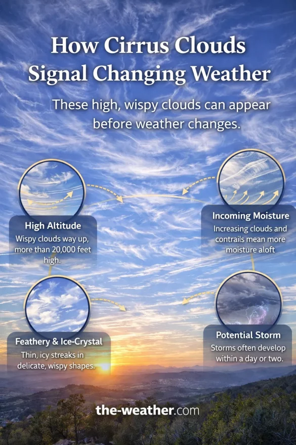 about Cirrus Clouds Explained infograph