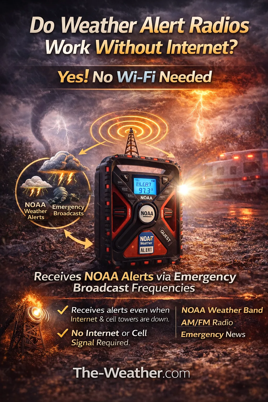How Weather Radios Work Without Internet