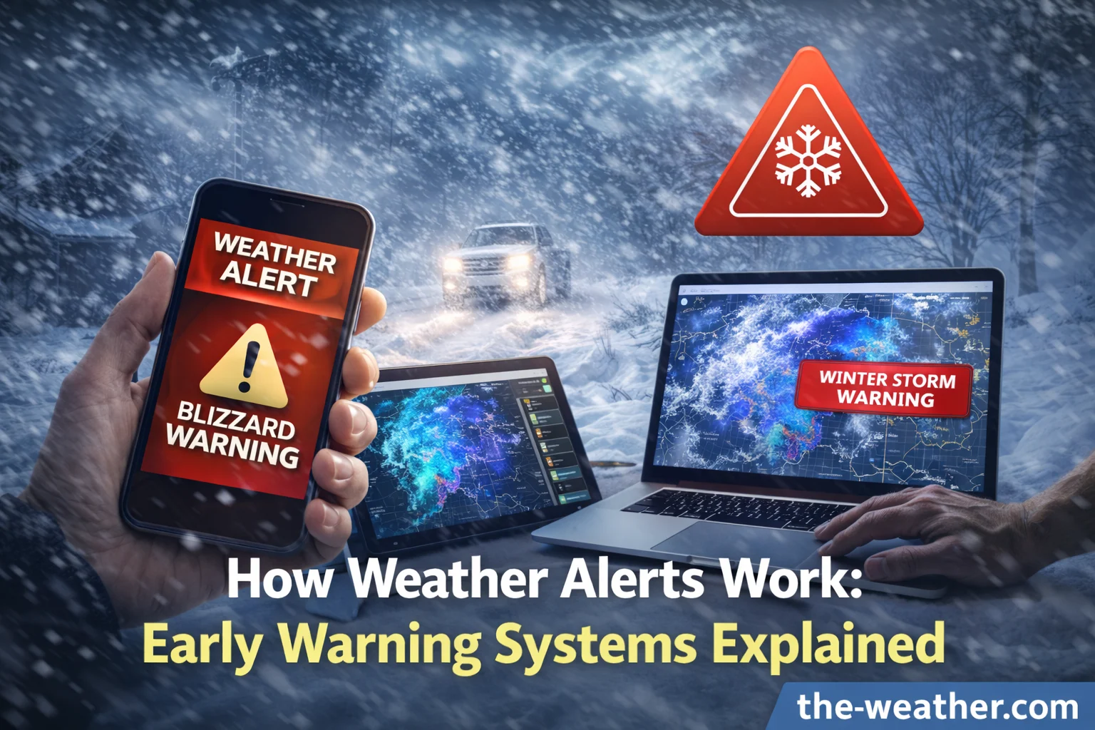 How Weather Alerts Work Winter Storm Emergency Alerts