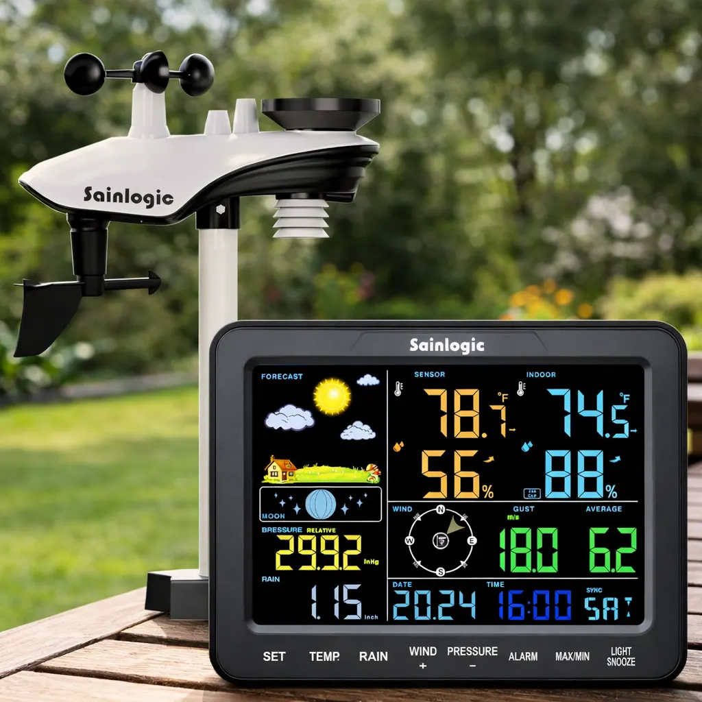 Sainlogic SA68 Review: Real Weather Data, No Internet Needed