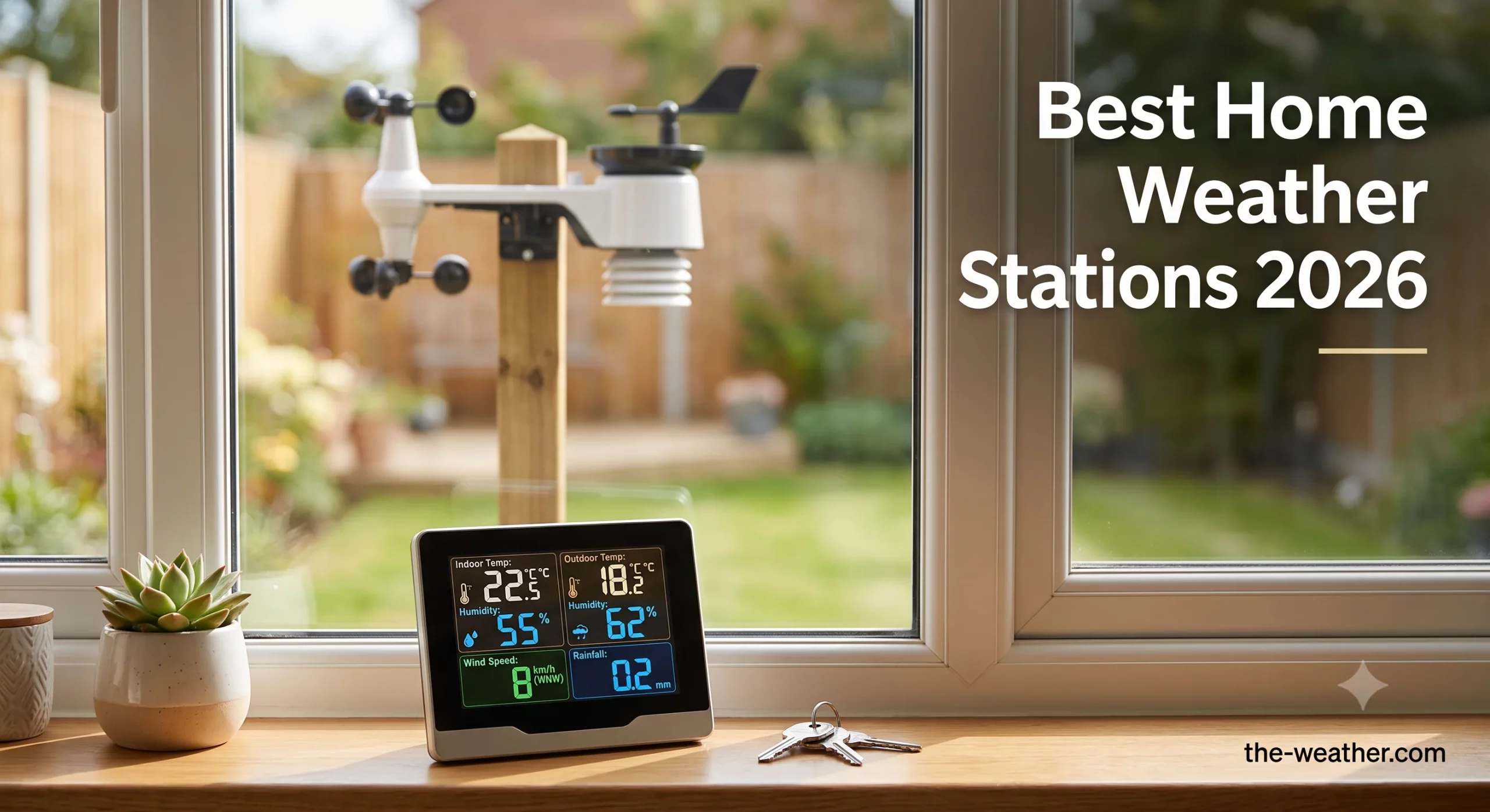 Best home weather stations comparison showing Ambient Weather, Davis and Tempest sensor arrays